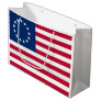 Betsy Ross American Flag Large Gift Bag