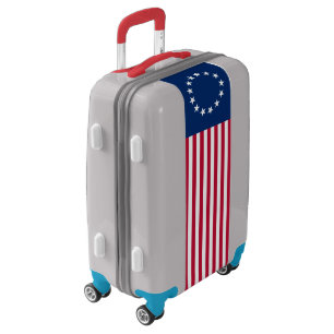 Betsy Ross American Flag Luggage