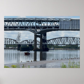 Betsy Ross Bridge Philadelphia Poster