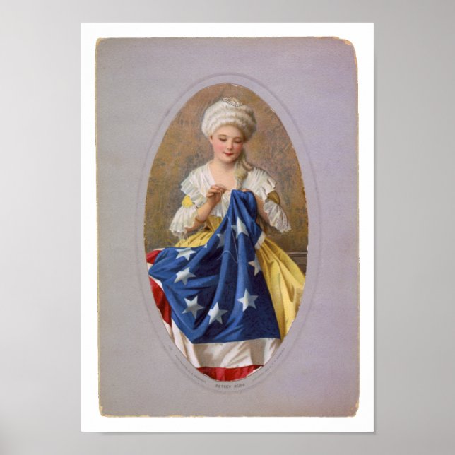 Betsy Ross, c1908, G. Liebscher Poster (Front)