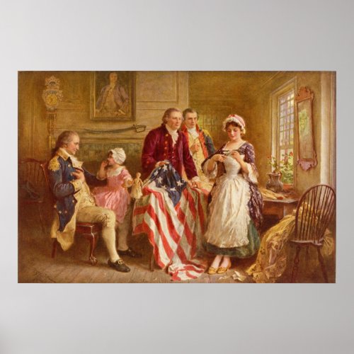 Betsy Ross Canvas Print