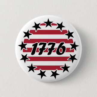 Betsy Ross Flag 13 Star American Flag 1776 Button