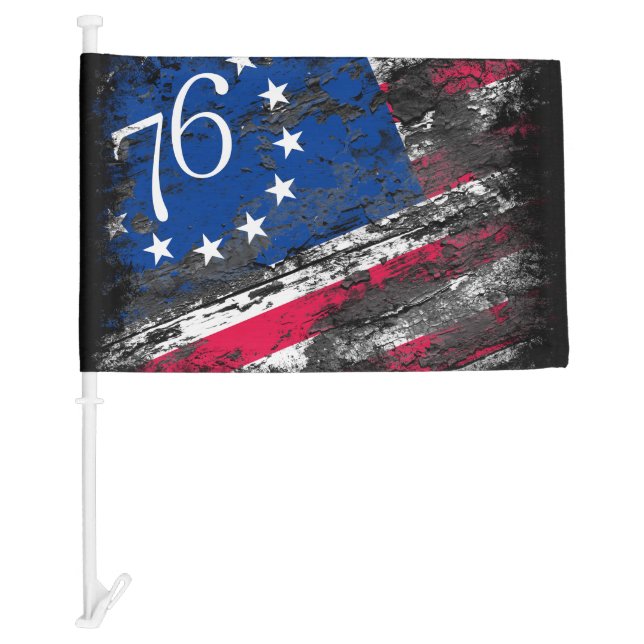 Betsy Ross Flag 1776 Patriotic 4th of July (Front)