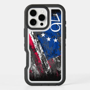 Betsy Ross Flag 1776 Patriotic 4th of July iPhone 16 Pro Max Case