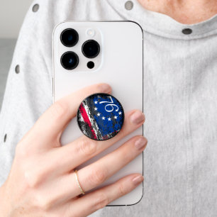 Betsy Ross Flag 1776 Patriotic 4th of July PopSocket