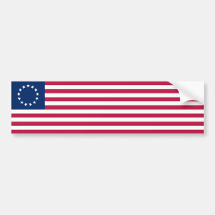 Betsy Ross Flag Bumper Sticker
