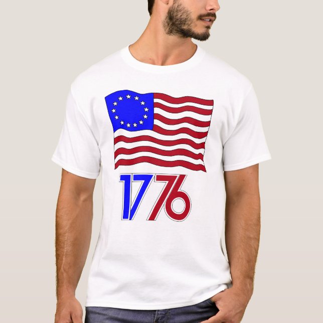 Betsy Ross Flag T-Shirt (Front)