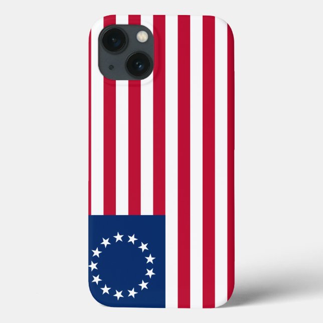 Betsy Ross Old Glory American USA Flag Case-Mate iPhone Case (Back)