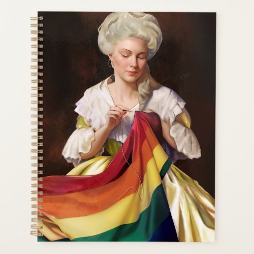 Betsy Ross Sews the Pride Flag Planner