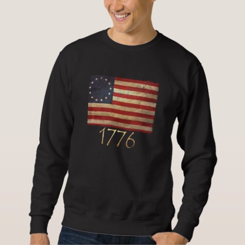 Betsy Ross Shirt 4th Of July American Flag 1776 Re