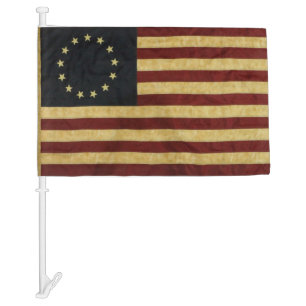 Betsy Ross United States Car Flag