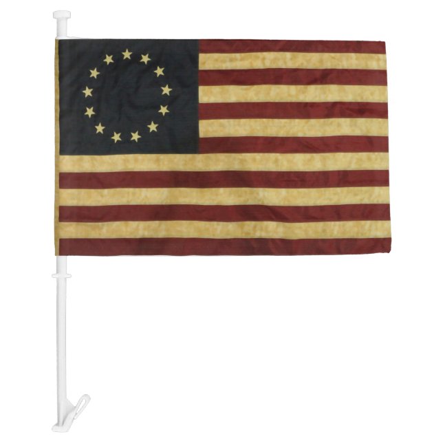 Betsy Ross United States Car Flag (Front)