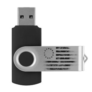 Betsy Ross Vintage American Flag USB Flash Drive