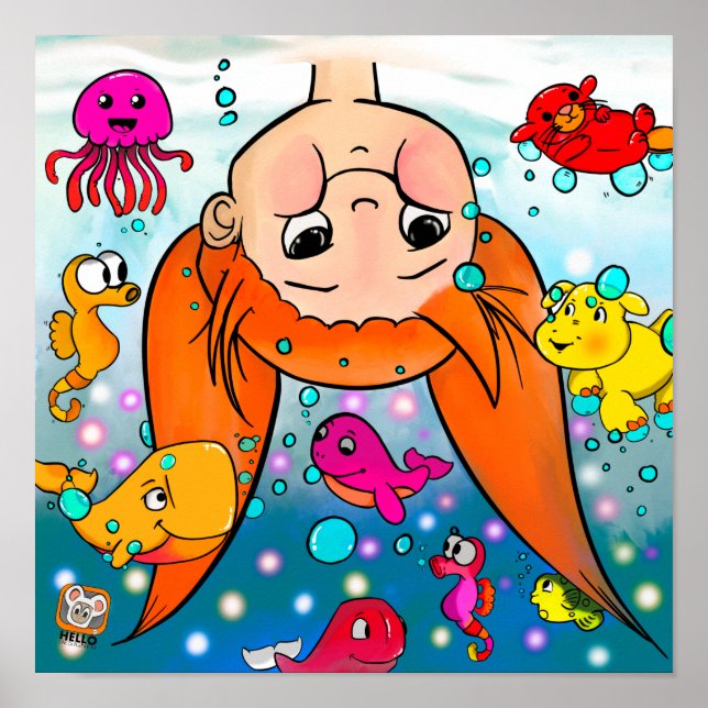 Betsy's World Print, Value Poster Paper (Matte) (Front)