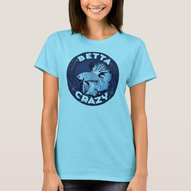 Betta Crazy - Women's T-Shirt (Front)