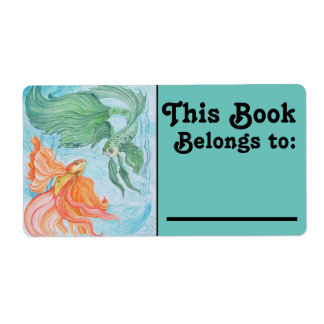 Betta Dance Book Plate Label