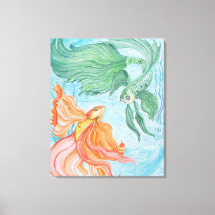 Betta Dance Canvas Print