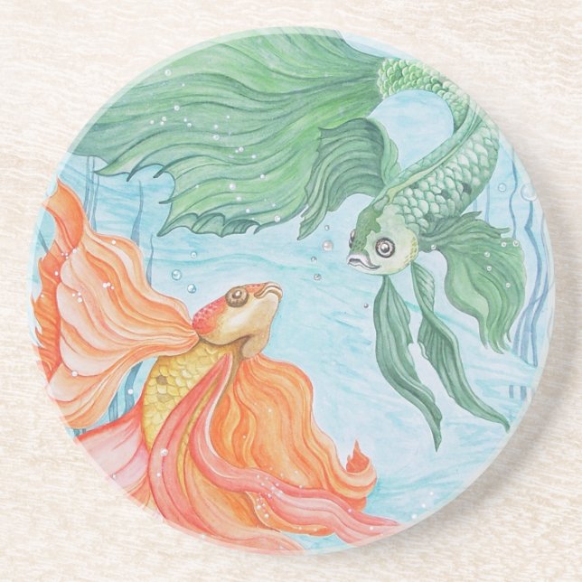 Betta Dance Coaster (Front)