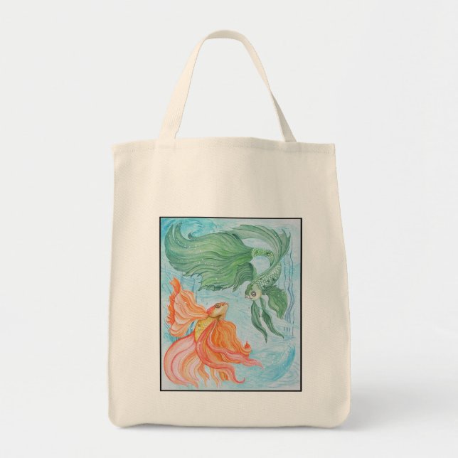 Betta Dance Tote Bag (Front)