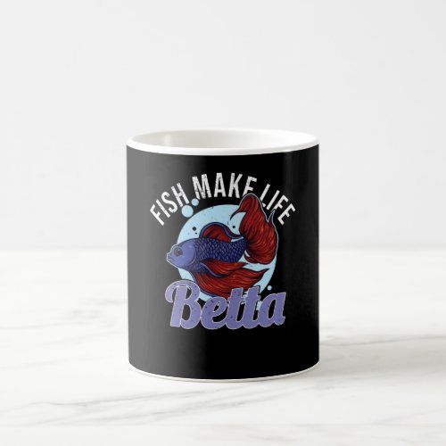 Betta Fighting Fish Aquarist Ornamental Fish Coffee Mug