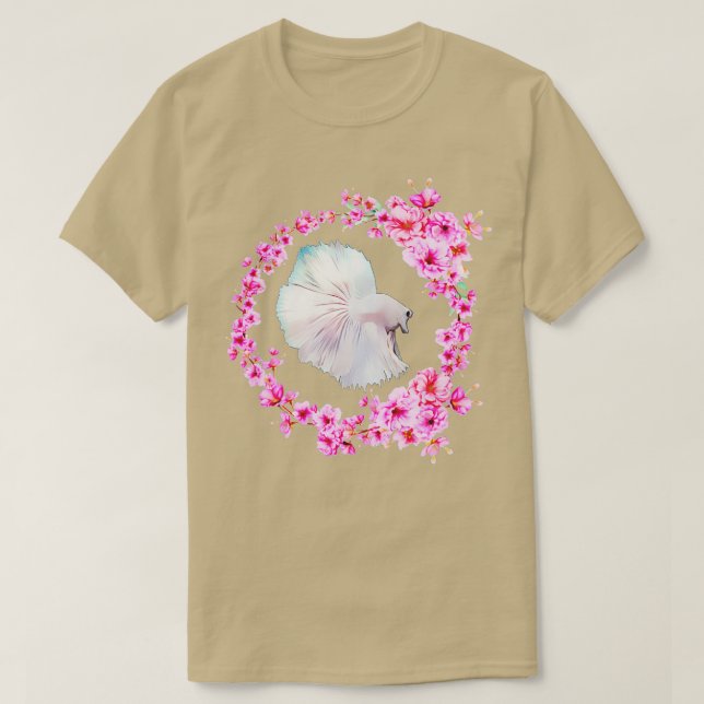 Betta Fish 10 T-Shirt (Design Front)