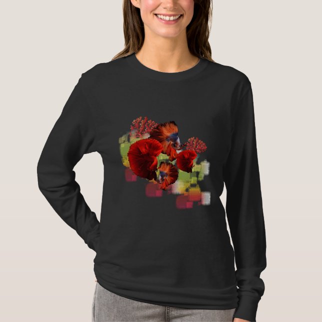 Betta Fish 36 T-Shirt (Front)