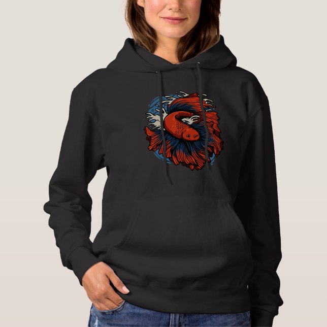 Betta Fish 37 Hoodie (Front)
