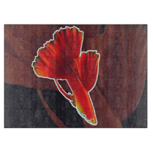 Betta fish Aquarium Lover Cutting Board