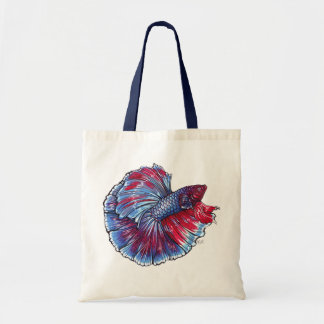 Betta fish canvas bag