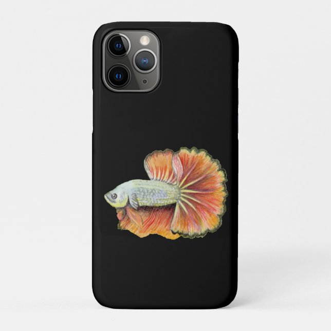 Betta Fish Case-Mate iPhone Case (Back)