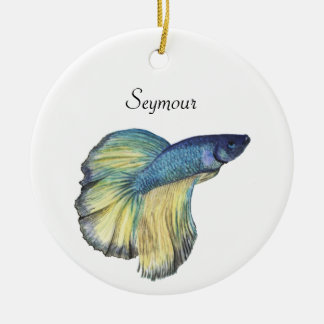 Betta Fish Ceramic Ornament