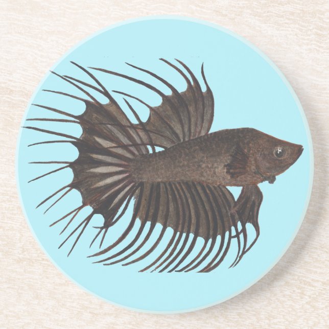 Betta Fish Coaster (Front)