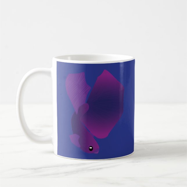 Betta Fish Coffee Mug (Left)