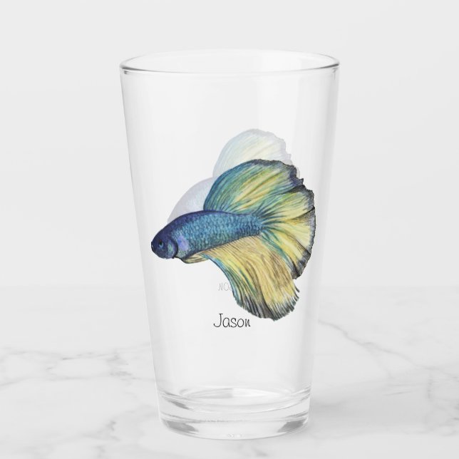 Betta Fish Glass (Front)