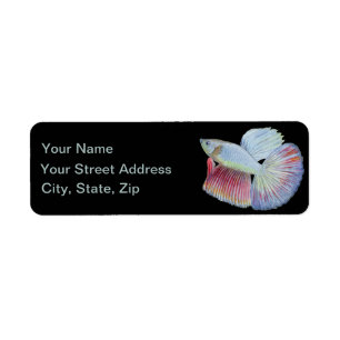 Betta Fish Label
