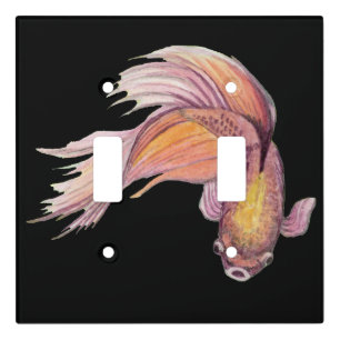 Betta Fish Light Switch Cover