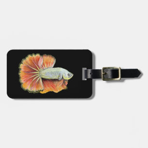 Betta Fish Luggage Tag