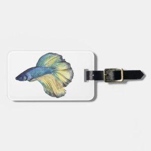 Betta Fish Luggage Tag