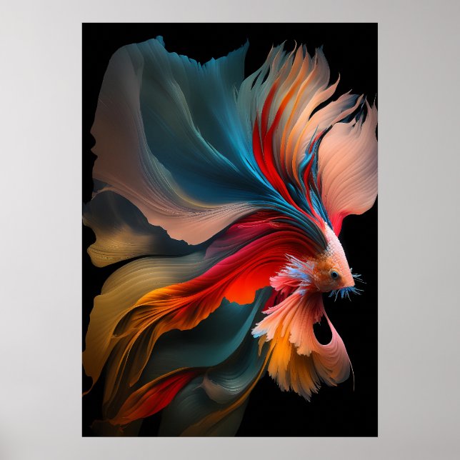 Betta Fish Poster (Front)