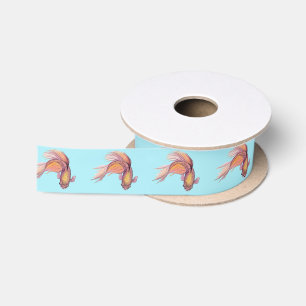 Betta Fish Satin Ribbon