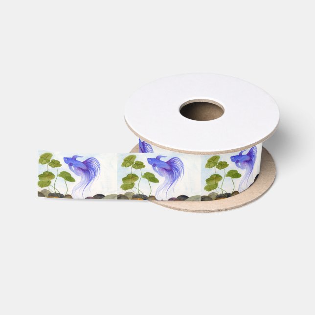 Betta Fish Satin Ribbon (Spool)