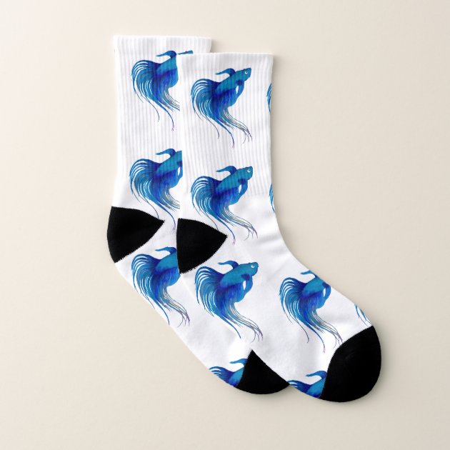 Betta Fish Socks Zazzle