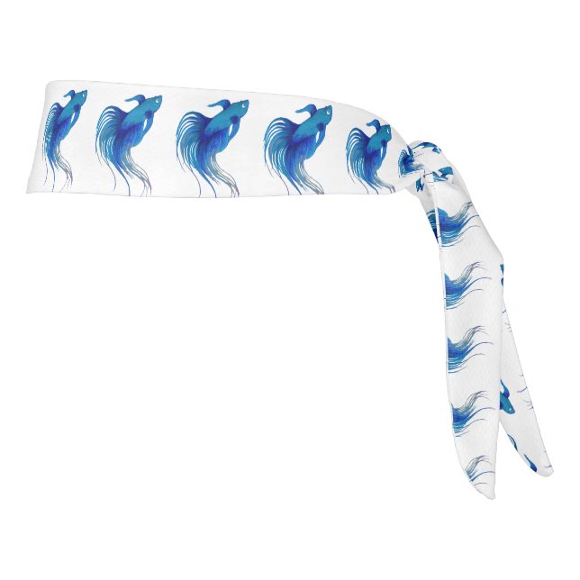 Betta Fish Tie Headband (Rotate 90)