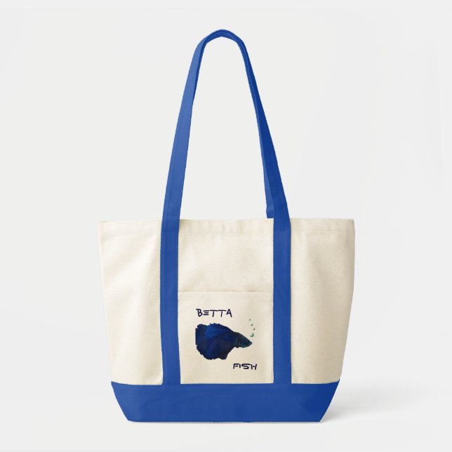 Betta Fish Tote Bag (Front)
