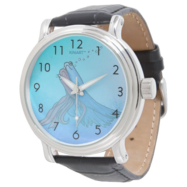 Betta Fish Wrist Watch (Angled)