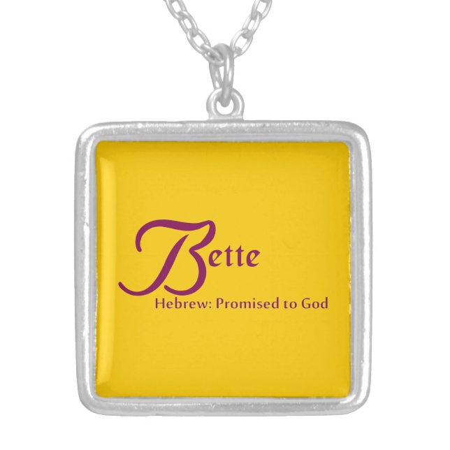 Bette Necklace (Front)