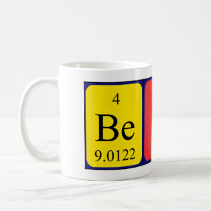 Bette periodic table name mug