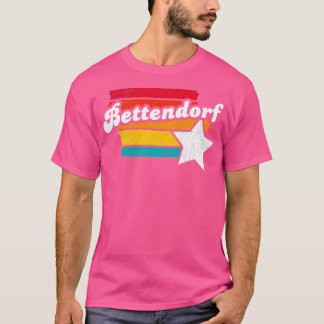 Bettendorf Iowa Vintage Distressed Souvenir 2 T-Shirt