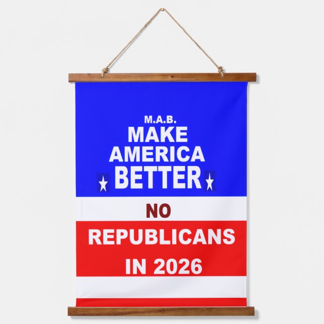 Better America Hanging Tapestry (Front)
