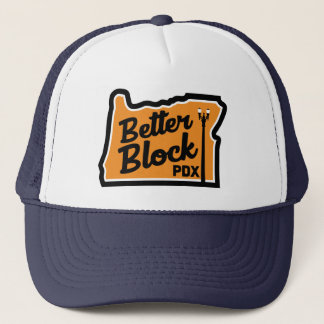 Better Block PDX Logo Trucker Hat